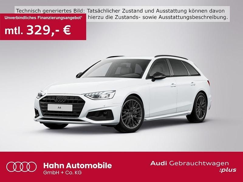 Gletscherweiß metallic Gebraucht 2022 Audi A4 Advanced Plus Kombi | 26.989 € (Etwas zu teuer) - Bild 1/3