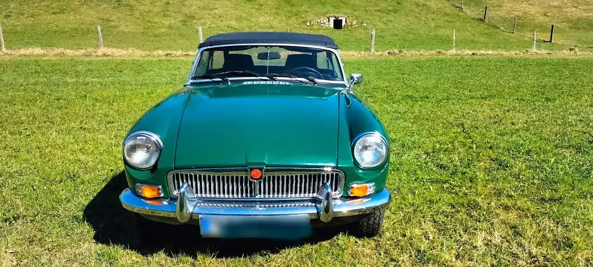 Käytetty MG B 95 HP (69 kW) 1976 Vihreä Avoauto