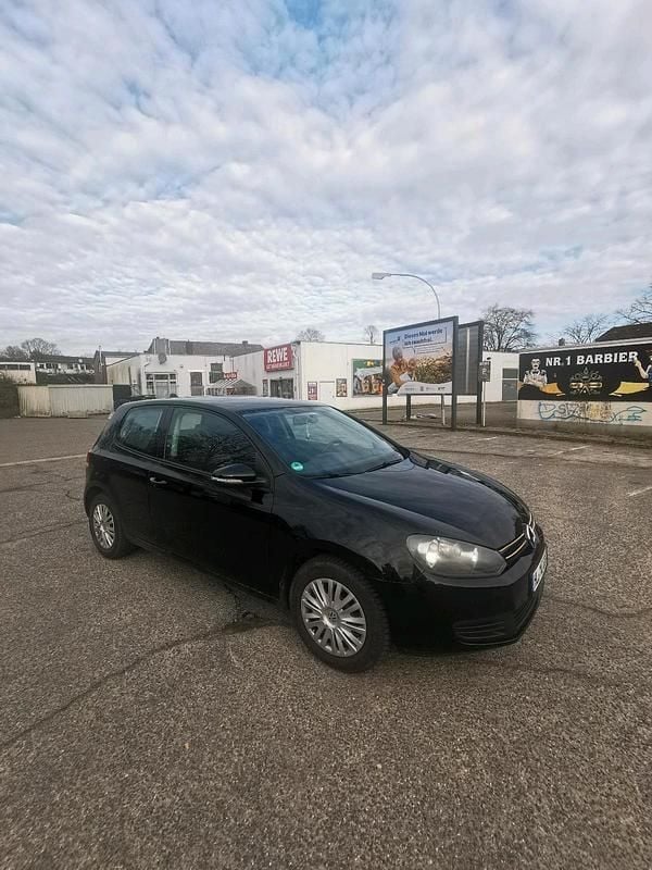 Gebraucht VW Golf VI 75 PS (55 kW) 2009 Schwarz Kleinwagen