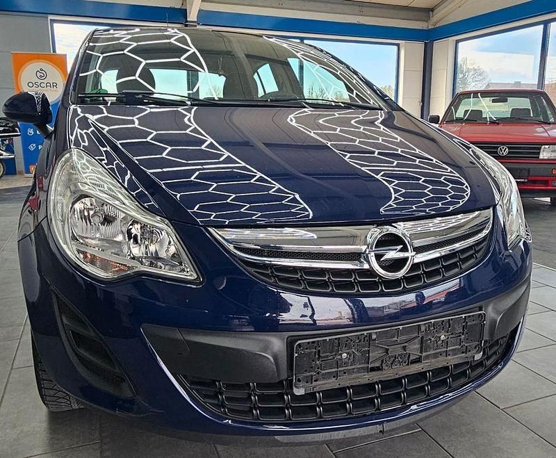 Gebraucht Opel Corsa Selection 69 PS (50 kW) 2012 Blau Kleinwagen