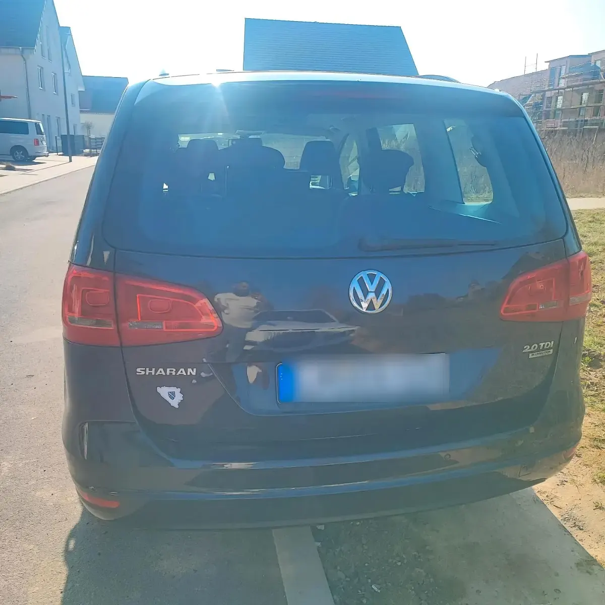 Gebraucht VW Sharan 140 PS (102 kW) 2012 Grau Van / Kleinbus