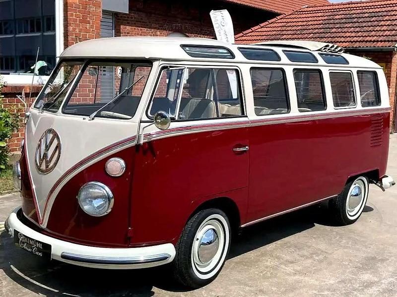 Rot Gebraucht 1966 VW T1 Van | 112.000 € - Bild 1/4