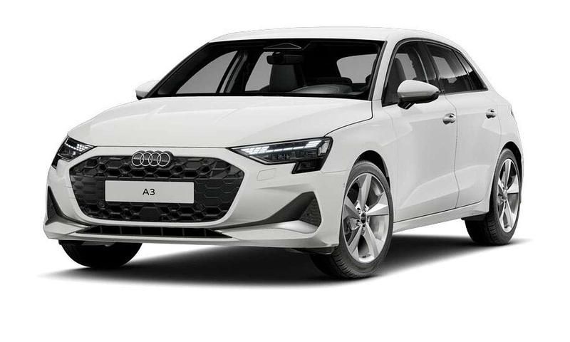 Nowe Audi A3 Advanced Plus 116 KM (85 kW) 2026 Biały Sedan/Limuzyna