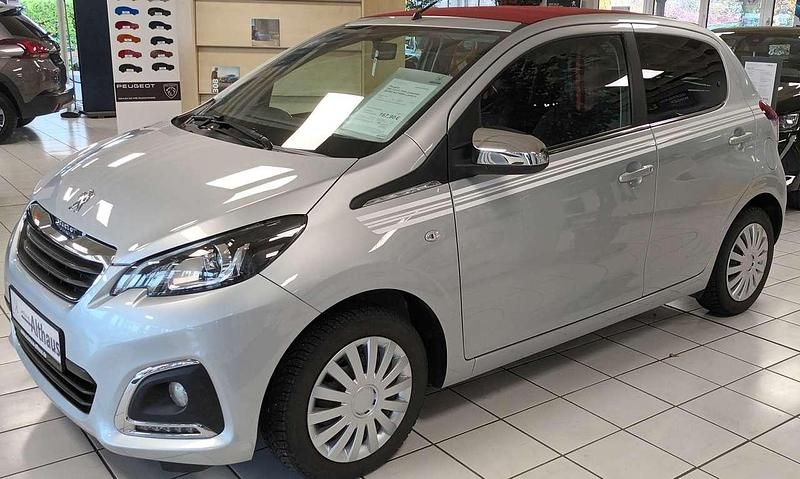 Gris gallium Gebraucht 2020 Peugeot 108 Top! Collection Kleinwagen | 10.950 € (Fairer Preis) - Bild 1/4