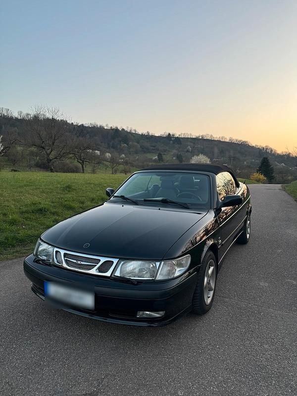 Gebraucht Saab 9-3 Cabriolet 154 PS (113 kW) 2000 Schwarz Cabrio