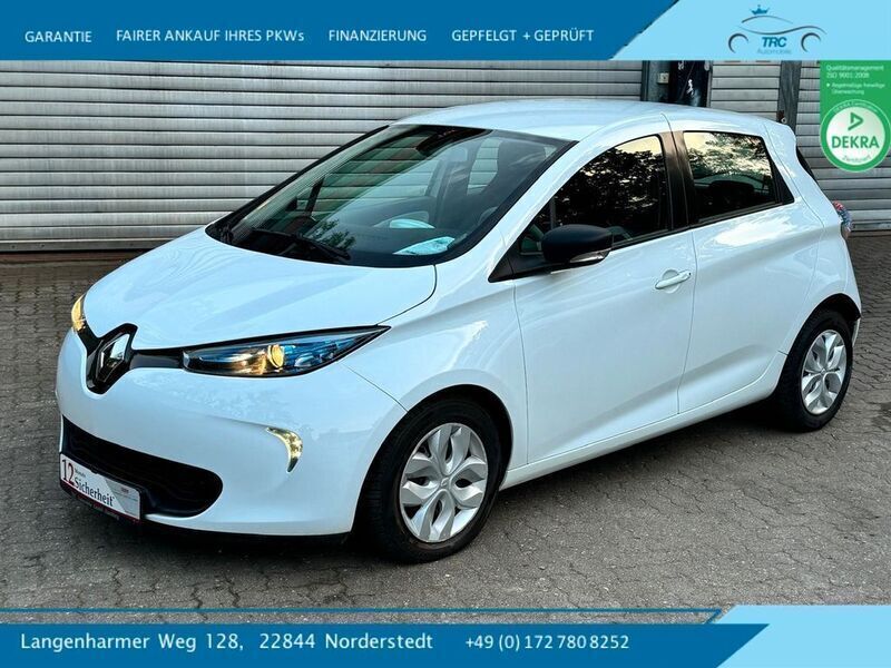 Weiß Gebraucht 2017 Renault Zoe Life Kleinwagen | 9.990 € - Bild 1/4