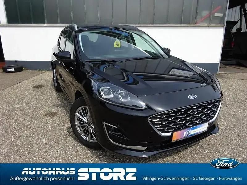 Schwarz Gebraucht 2021 Ford Kuga Vignale SUV | 23.400 € (Etwas zu teuer) - Bild 1/4