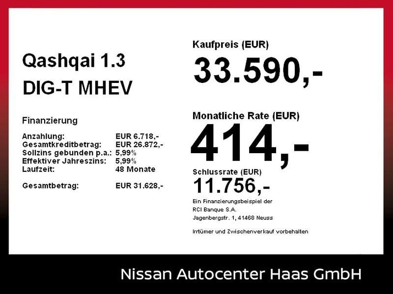 Neu Nissan Qashqai 158 PS (116 kW) 2025 Ceramic grey/black SUV