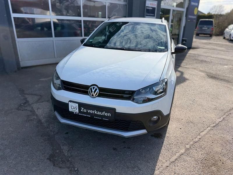 Gebraucht VW Polo Cross 69 PS (50 kW) 2013 Weiß Kleinwagen