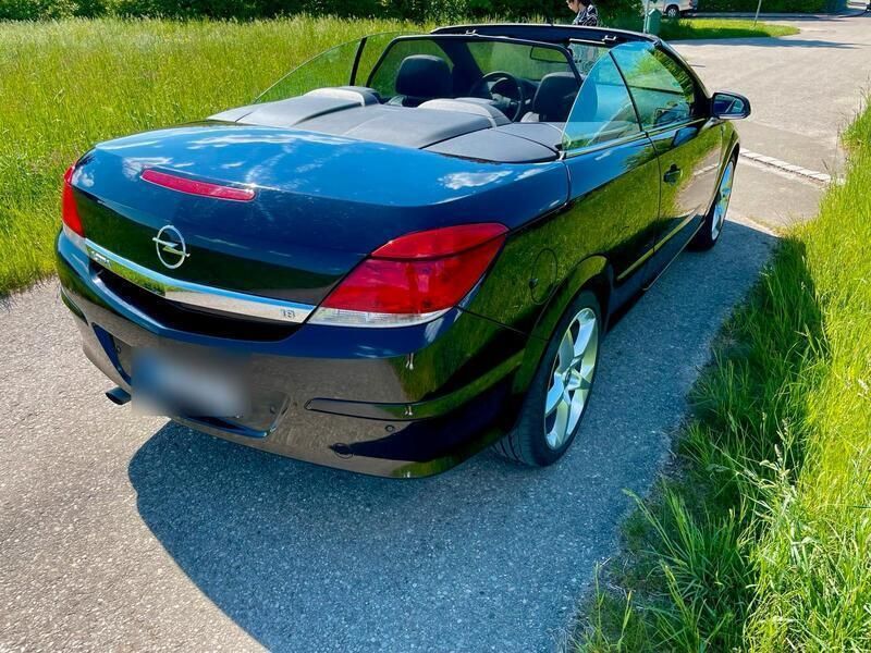 Schwarz Gebraucht 2008 Opel Astra Cabriolet Cabrio | 4.830 € (Fairer Preis) - Bild 1/4
