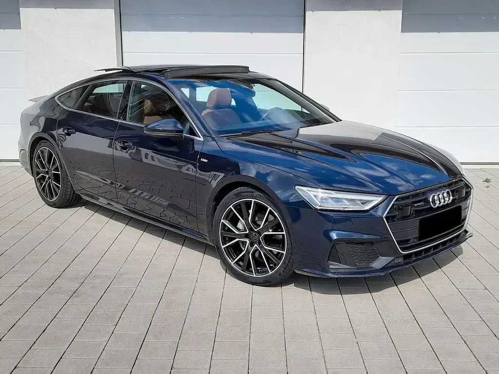 Gebraucht Audi A7 Sport 286 PS (210 kW) 2018 Blau Kleinwagen