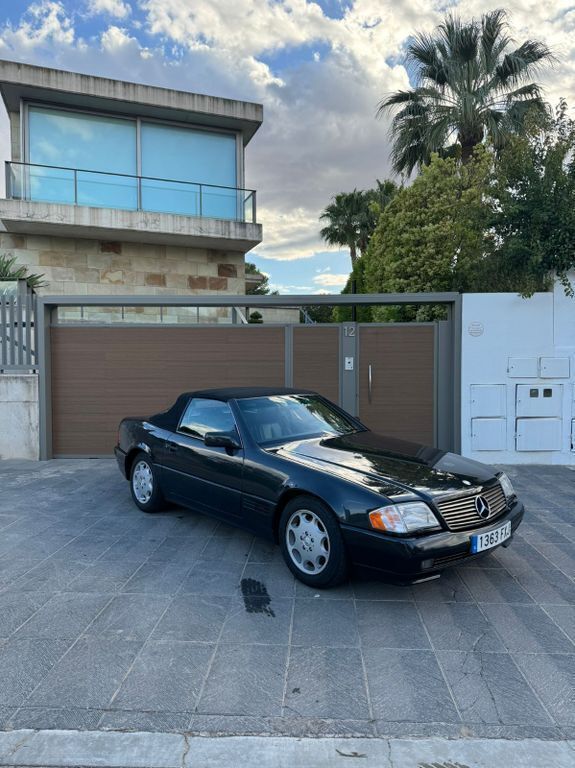 Schwarz Gebraucht 1993 Mercedes SL320 Cabrio | 15.320 € - Bild 1/4