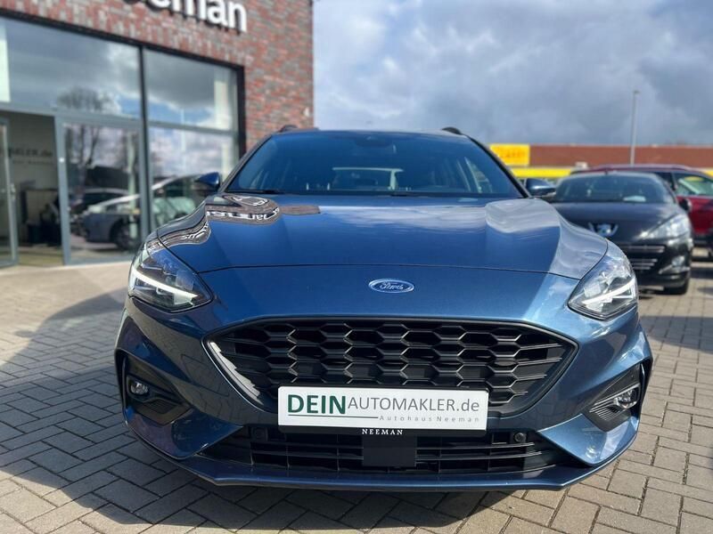 Gebraucht Ford Focus ST-Line 155 PS (114 kW) 2021 Blau Kombi