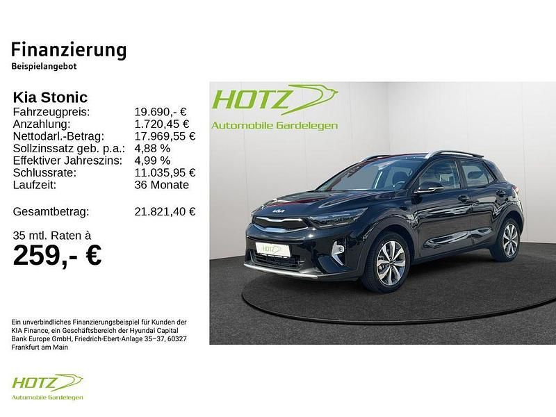 Neu Kia Stonic Vision 101 PS (74 kW) 2025 Schwarz SUV