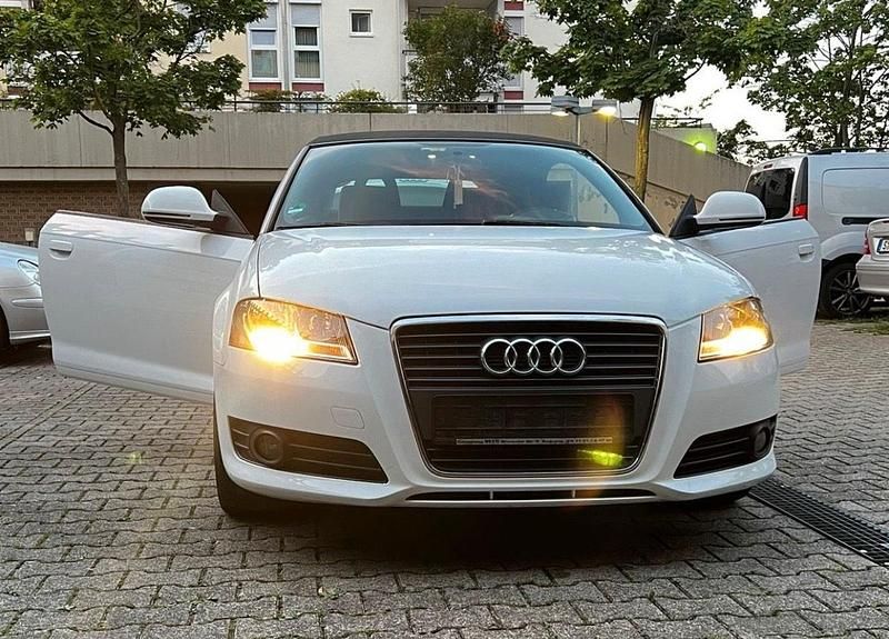 Weiß Gebraucht 2008 Audi A3 Cabriolet Cabrio | 6.800 € (Fairer Preis) - Bild 1/4