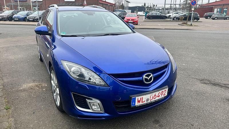 Gebraucht Mazda 6 Dynamic 140 PS (102 kW) 2008 Blau Kombi