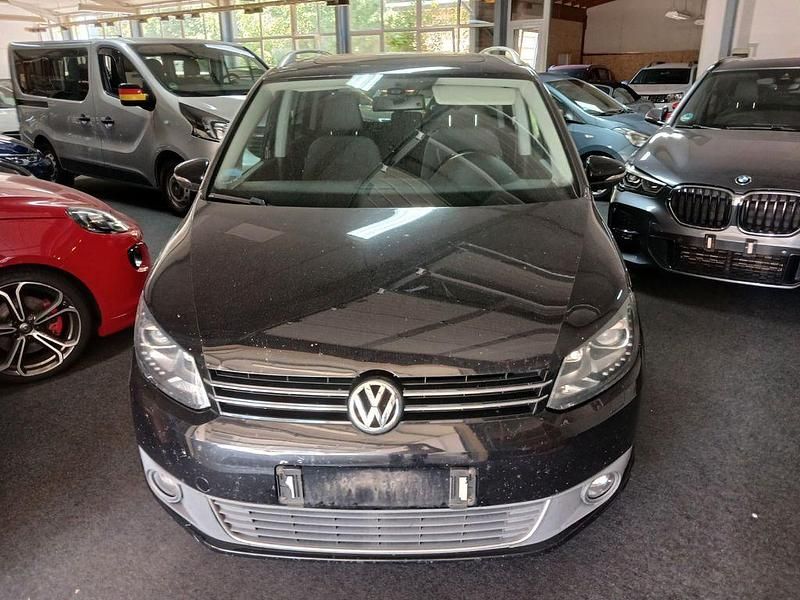 Schwarz Gebraucht 2011 VW Touran Highline Van / Kleinbus | 8.700 € (Fairer Preis) - Bild 1/4