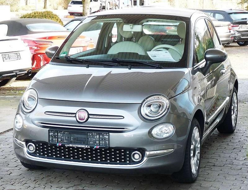 Colore esterno (pompei grau) Gebraucht 2018 Fiat 500 Lounge Cabrio | 10.980 € (Fairer Preis) - Bild 1/4