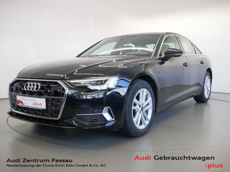 Mythosschwarz metallic Gebraucht 2024 Audi A6 Advanced Plus Limousine | 44.450 € (Guter Preis) - Bild 1/4