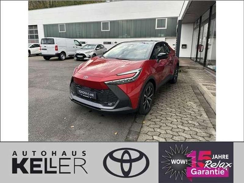 Karminarot mica / dach schwarz Gebraucht 2025 Toyota C-HR Team SUV | 40.960 € - Bild 1/4