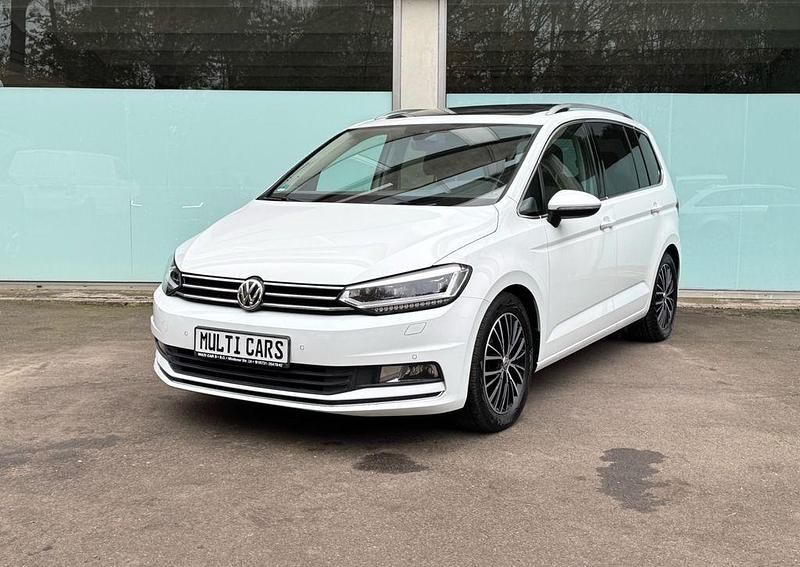 Gebraucht VW Touran Highline 150 PS (110 kW) 2016 Weiß Van / Kleinbus