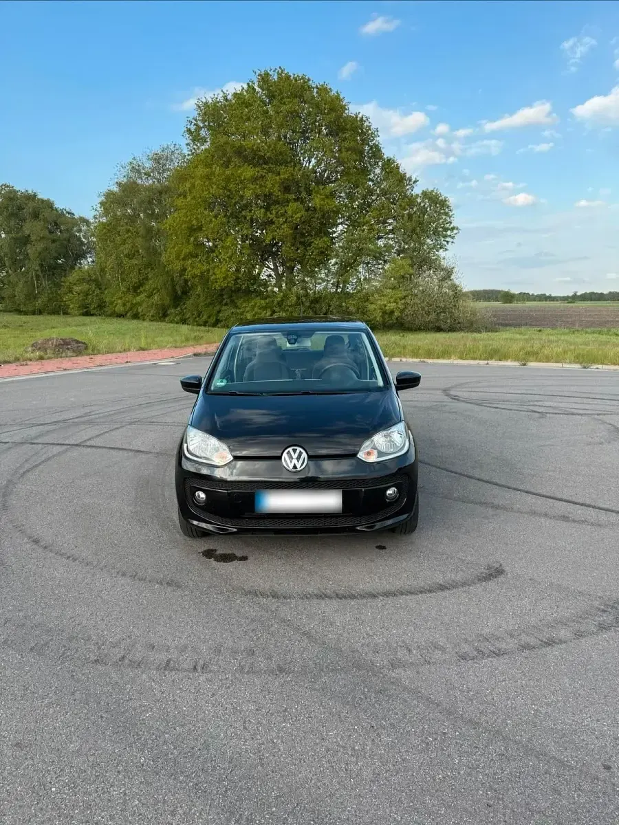 Gebraucht VW up! 75 PS (55 kW) 2012 Schwarz Kleinwagen