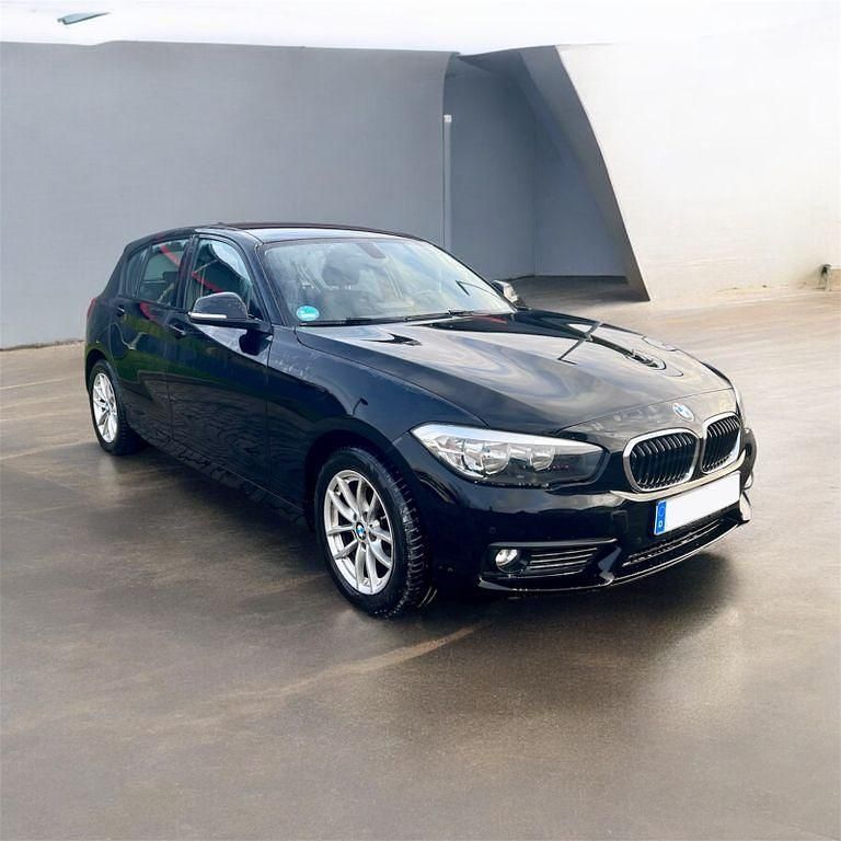 Schwarz Gebraucht 2018 BMW 116 Sport Line Kleinwagen | 9.100 € (Guter Preis) - Bild 1/4