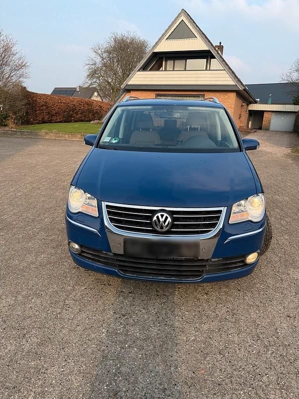 Gebraucht VW Touran 170 PS (125 kW) 2008 Blau Van / Kleinbus