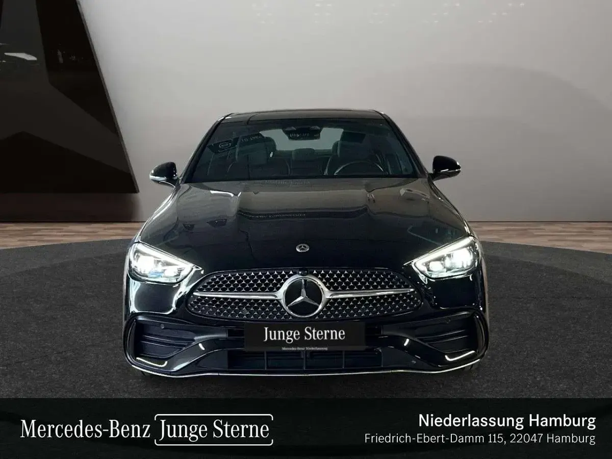 Gebraucht Mercedes C300e AMG 204 PS (150 kW) 2023 Schwarz Limousine