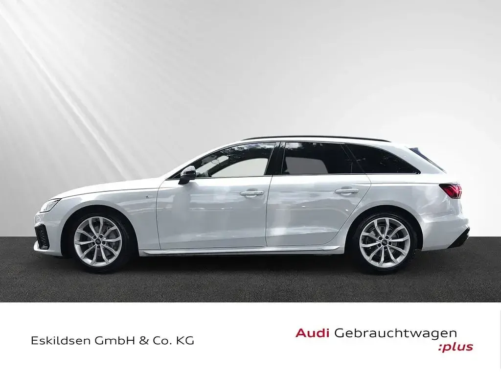 Gebraucht Audi A4 S-Line 190 PS (139 kW) 2020 Gletscherweiß metallic Kombi