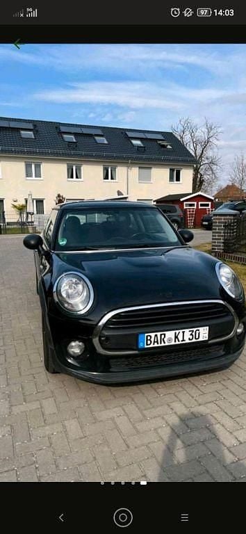 Gebraucht Mini ONE 75 PS (55 kW) 2014 Schwarz Kleinwagen
