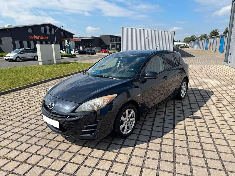 Schwarz Gebraucht 2009 Mazda 3 Center-Line Limousine | 2.350 € (Fairer Preis) - Bild 1/4