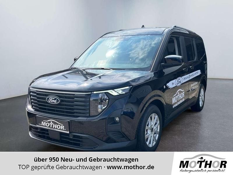 Obsidianschwarz metallic Neu 2025 Ford Tourneo Courier Titanium Van / Kleinbus | 28.595 € (Fairer Preis) - Bild 1/4