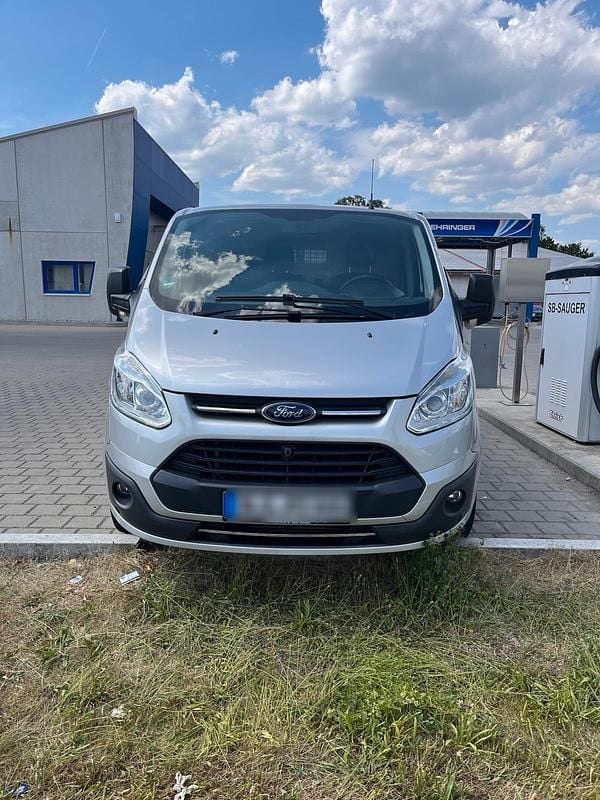 Silber Gebraucht 2016 Ford Transit Custom Van / Kleinbus | 9.900 € - Bild 1/4