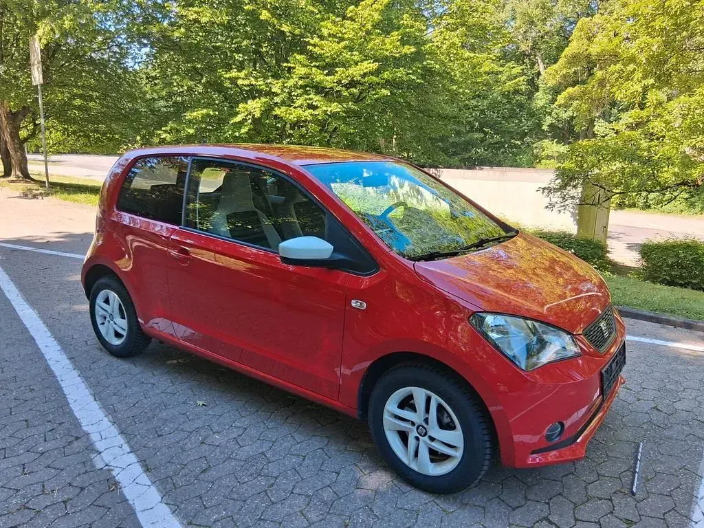 Gebraucht Seat Mii Style 75 PS (55 kW) 2014 Rot Kleinwagen