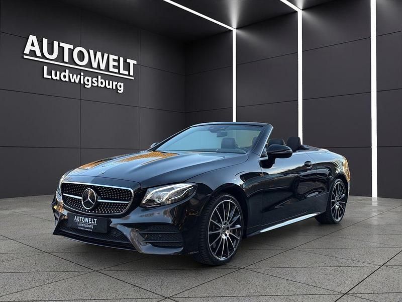 Gebraucht Mercedes E400 AMG line 333 PS (244 kW) 2018 Schwarz Cabrio