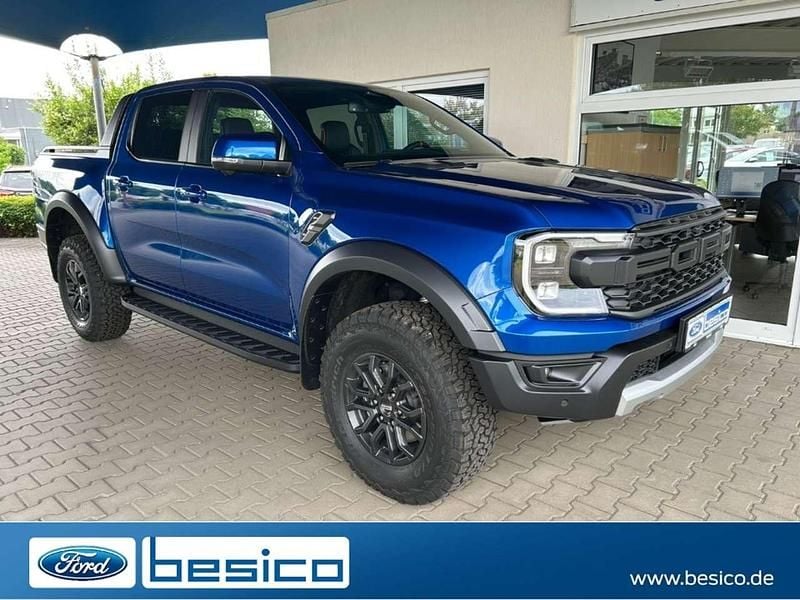 Blue lightning metallic (blau) Gebraucht 2025 Ford Ranger Raptor Abholung | 65.390 € (Teuer) - Bild 1/4