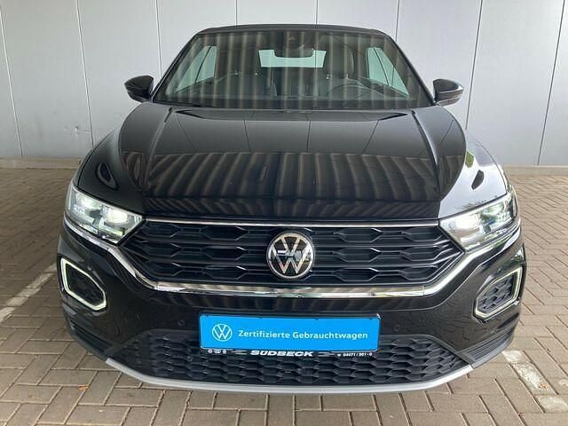 Gebraucht VW T-Roc Cabriolet Active 150 PS (110 kW) 2022 Schwarz Cabrio