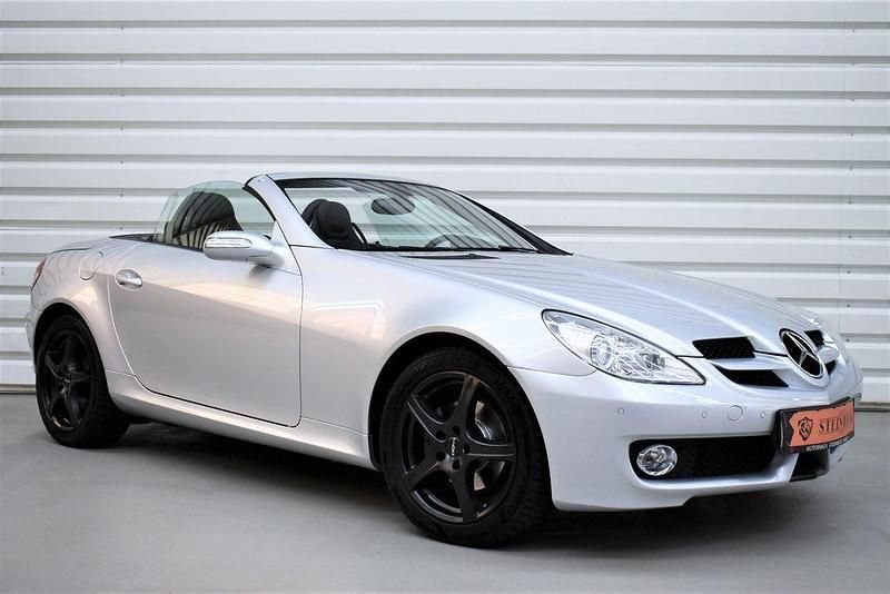 Silber Gebraucht 2007 Mercedes SLK200 Cabrio | 10.990 € (Fairer Preis) - Bild 1/4