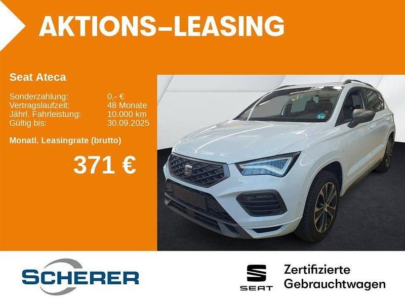 "nevada" weiss (metallic) Gebraucht 2025 Seat Ateca FR SUV | 33.500 € (Fairer Preis) - Bild 1/4