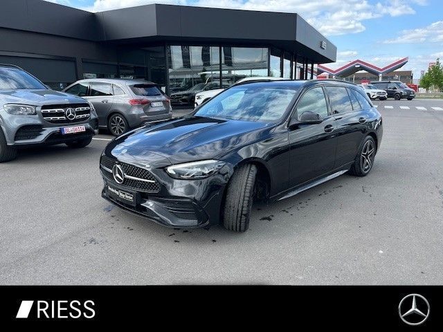 Schwarz Gebraucht 2023 Mercedes C200 Night Kombi | 37.900 € (Etwas zu teuer) - Bild 1/4
