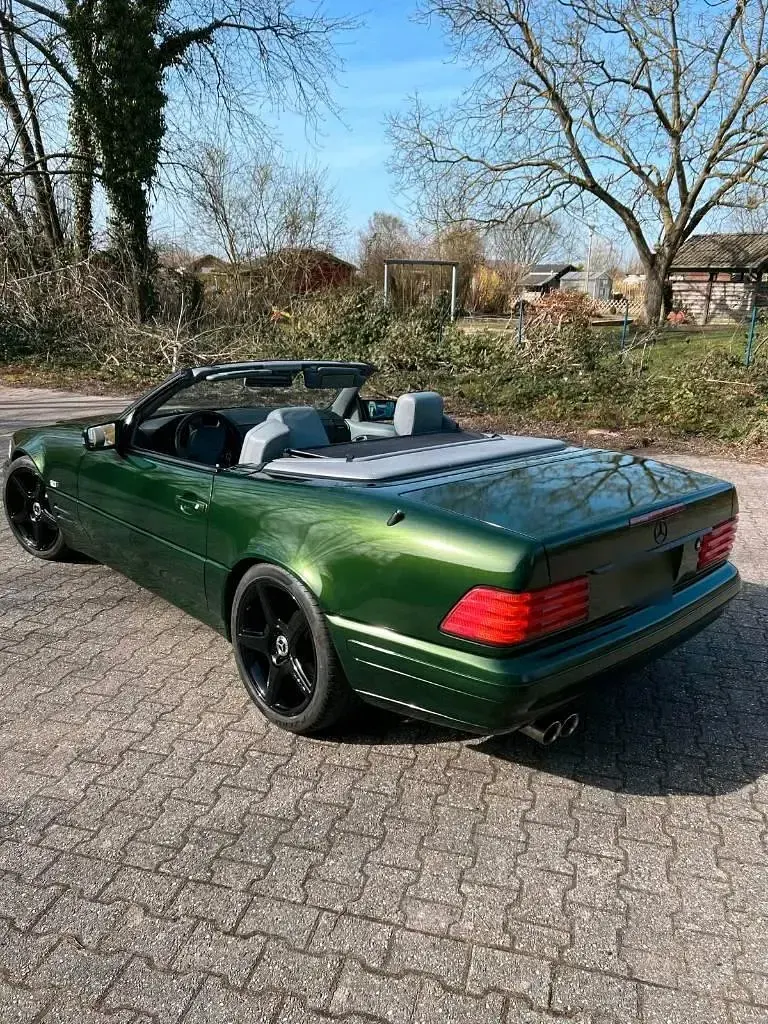 Gebraucht Mercedes SL320 231 PS (169 kW) 1998 Grün Cabrio