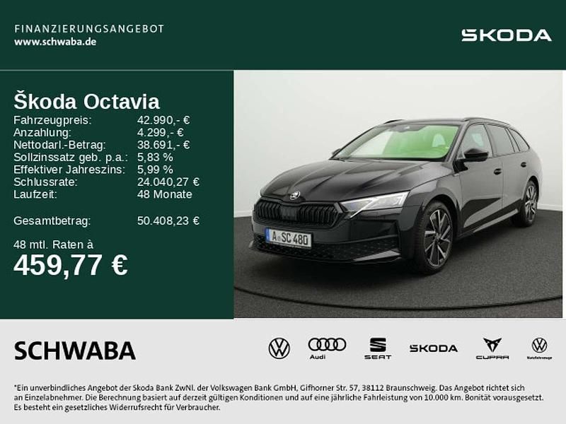 Blackmagic perleffekt Gebraucht 2025 Skoda Octavia SportLine Kombi | 42.990 € (Teuer) - Bild 1/4