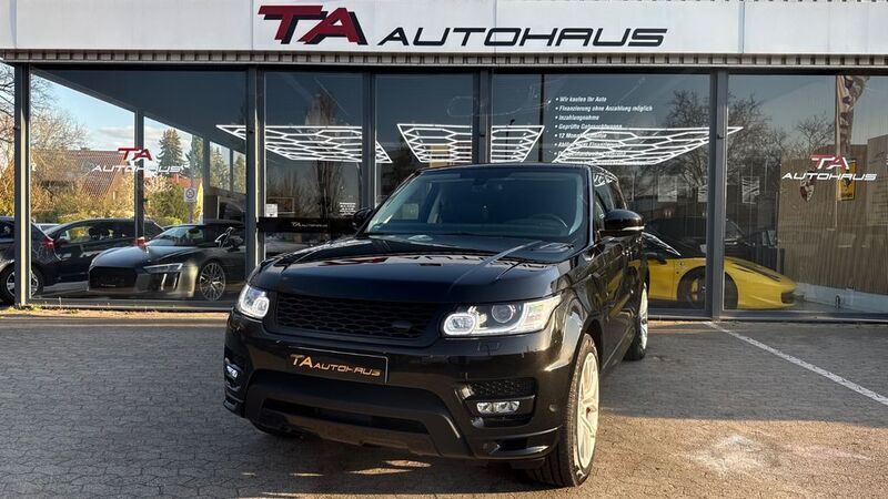 Schwarz Gebraucht 2015 Land Rover Range Rover Sport Autobiography SUV | 31.390 € (Etwas zu teuer) - Bild 1/4