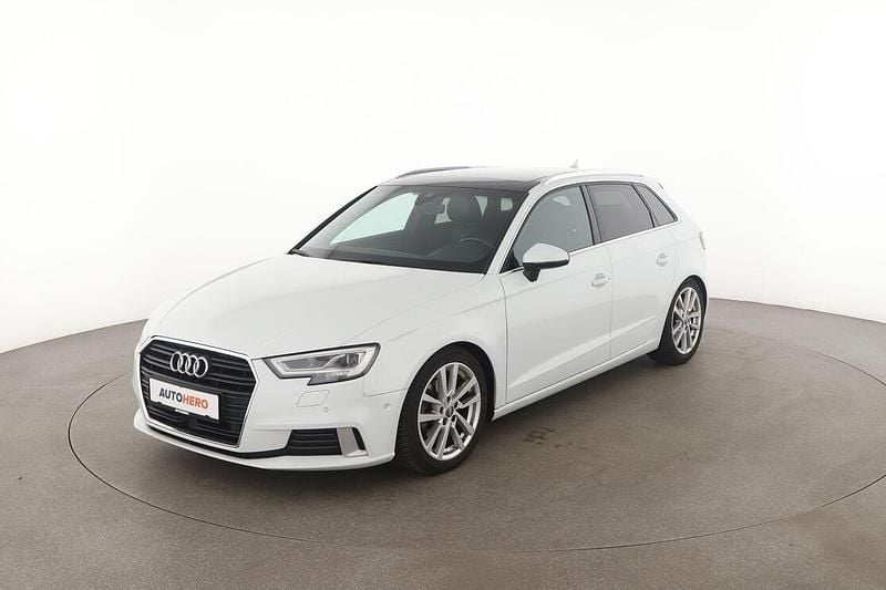 Weiß Gebraucht 2017 Audi A3 Sport Limousine | 17.110 € (Guter Preis) - Bild 1/3