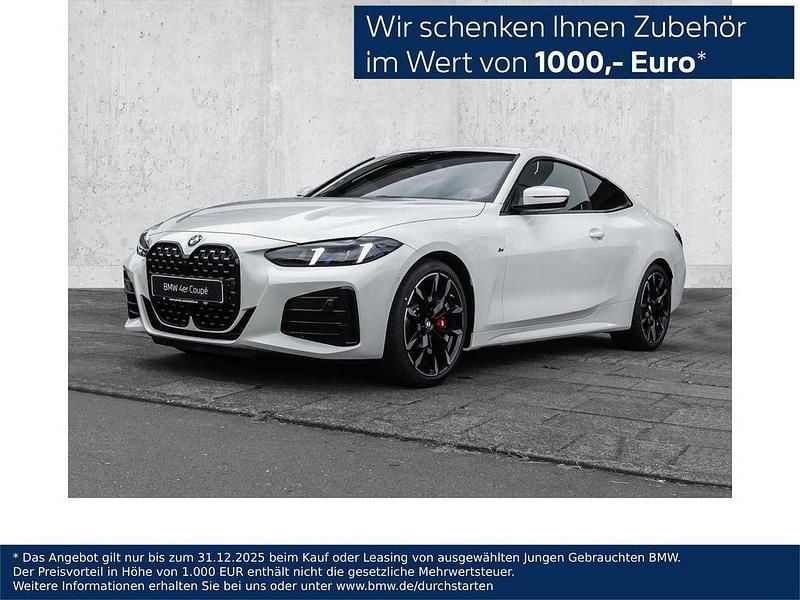 Weiß Gebraucht 2025 BMW 420 M Sport Coupé | 55.990 € (Fairer Preis) - Bild 1/4