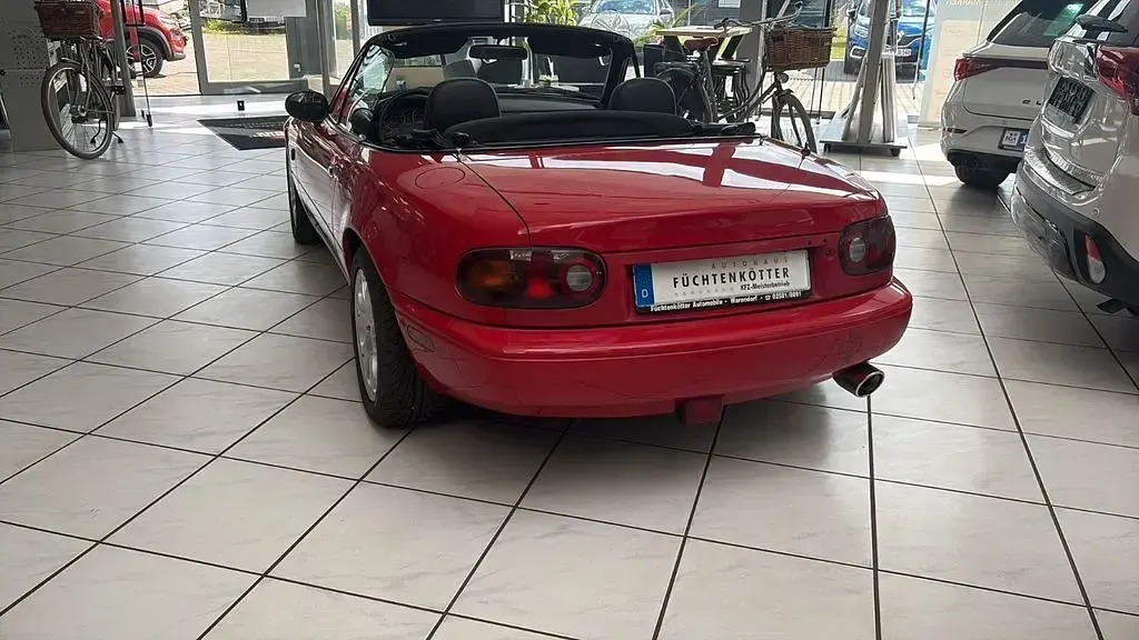 Gebraucht Mazda MX5 116 PS (85 kW) 1991 Rot Cabrio