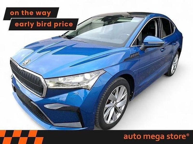 Blau Gebraucht 2023 Skoda Enyaq iV Suite SUV | 33.449 € (Guter Preis) - Bild 1/3