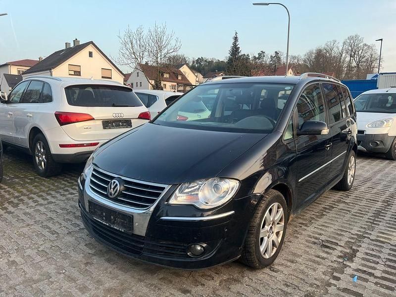 Gebraucht VW Touran Highline 170 PS (125 kW) 2007 Schwarz Van / Kleinbus
