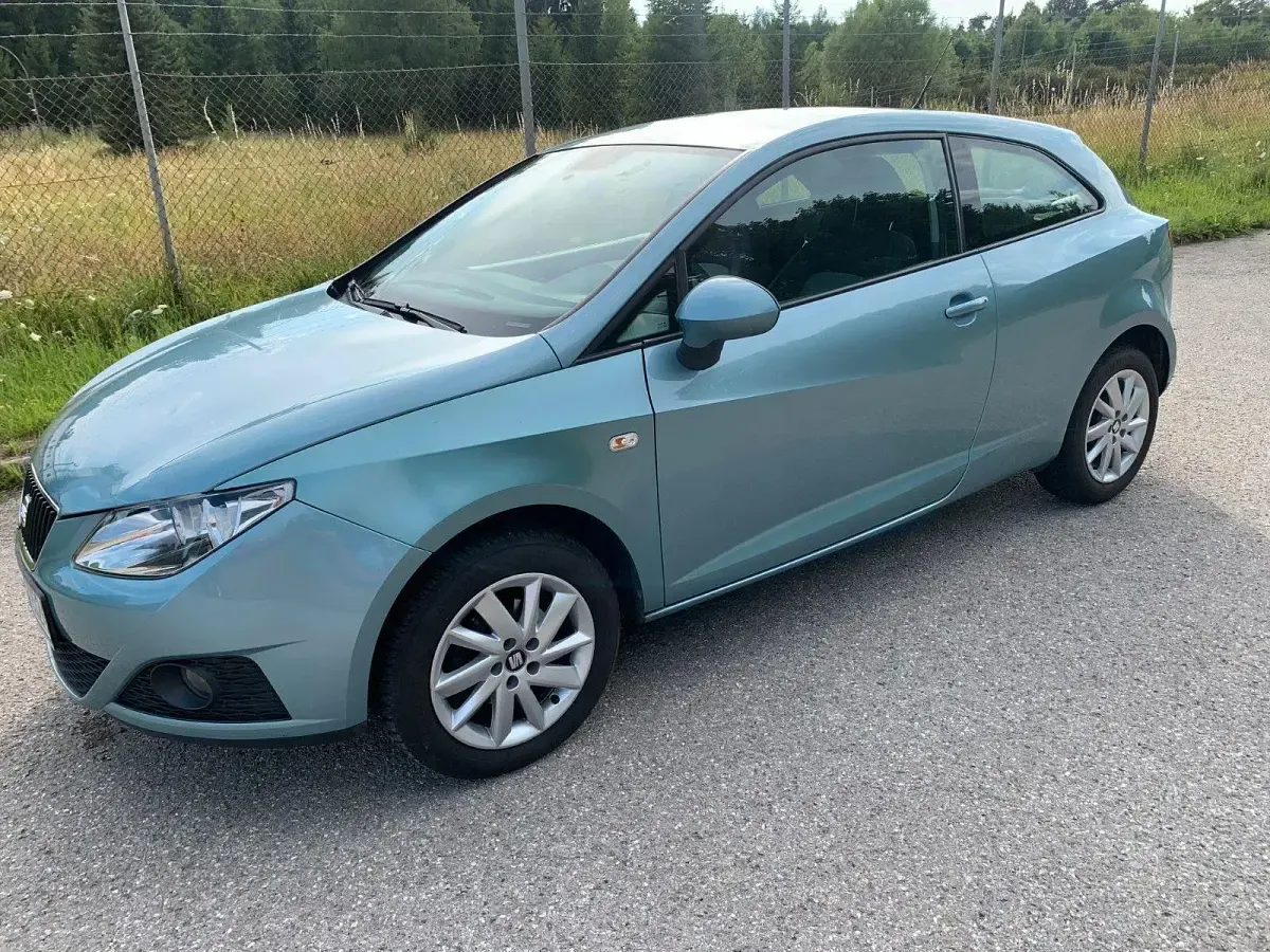 Gebraucht Seat Ibiza SC Style 86 PS (63 kW) 2009 Blau Kleinwagen